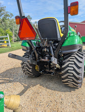 Load image into Gallery viewer, John Deere 1023E with ONLY 60hrs, and 60" mowing deck