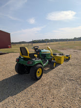 Load image into Gallery viewer, John Deere X734 ALL wheel steer, 47" snowblower(Like New), 54" mowing deck