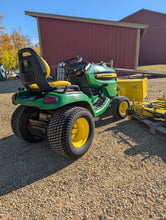 Load image into Gallery viewer, John Deere X500 snowblower mowing deck package