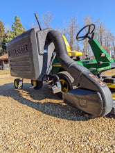 Load image into Gallery viewer, John Deere F725 with 48" mowing deck and bagger system