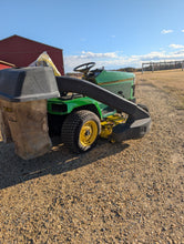 Load image into Gallery viewer, John Deere 425 with 54" mowing deck and bagger system