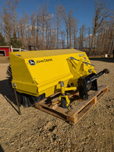 Load image into Gallery viewer, John Deere 60" quick hitch broom LIKE NEW