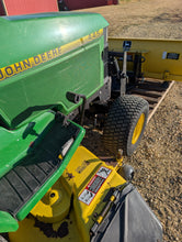 Load image into Gallery viewer, John Deere 445 with 54" mowing deck and 54" Front blade