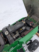 Load image into Gallery viewer, John Deere 322 with Front plow and Rototiller