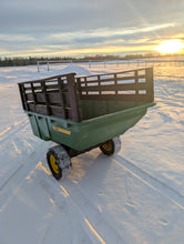 Load image into Gallery viewer, SOLD John Deere 17Hp Utility Cart with 1000LB capacity