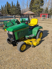 Load image into Gallery viewer, John Deere 425 with 54" mowing deck