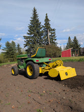 Load image into Gallery viewer, John Deere 112 with rototiller