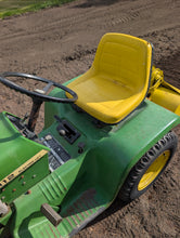 Load image into Gallery viewer, John Deere 112 with rototiller