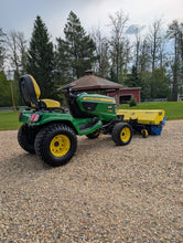 Load image into Gallery viewer, Acreage tractor John Deere X738 with 52" broom