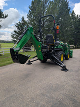 Load image into Gallery viewer, John Deere 1025R back hoe and loader
