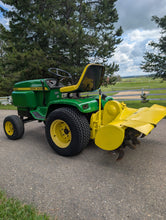 Load image into Gallery viewer, Garden Tractor John Deere 300 with Rototiller