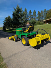 Load image into Gallery viewer, Rototiller and Lawn Mower John Deere 316