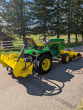 Load image into Gallery viewer, Rototiller and Lawn Mower John Deere 316