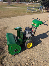Load image into Gallery viewer, John Deere walk behind snowblower 28"
