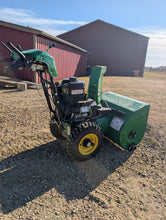 Load image into Gallery viewer, John Deere walk behind snowblower 28"