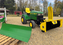 Load image into Gallery viewer, John Deere 425 with 54" mowing deck and bagger system