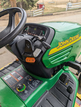 Load image into Gallery viewer, John Deere x485 with 62&quot; deck and bagger system
