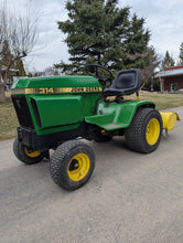 Load image into Gallery viewer, John Deere 314 with rototiller
