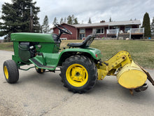 Load image into Gallery viewer, John Deere 110 with rotortiller
