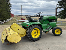 Load image into Gallery viewer, John Deere 110 with rotortiller
