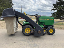 Load image into Gallery viewer, John Deere 185 with 38&quot; deck and bagger system
