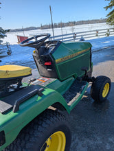 Load image into Gallery viewer, John Deere 445 with rear PTO kit and rototiller
