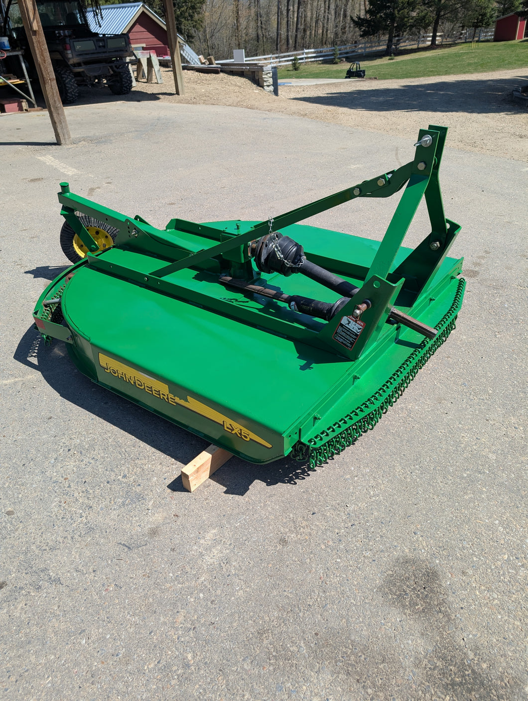 John Deere LX5 rough cut mower