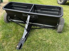 Load image into Gallery viewer, Grass/Fertilizer spreader for lawn tractors
