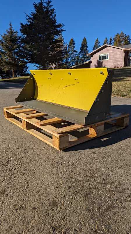 John Deere 54” snow plow plus bucket conversion