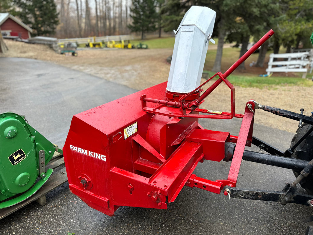 3 point hitch 50” snowblower by farmking