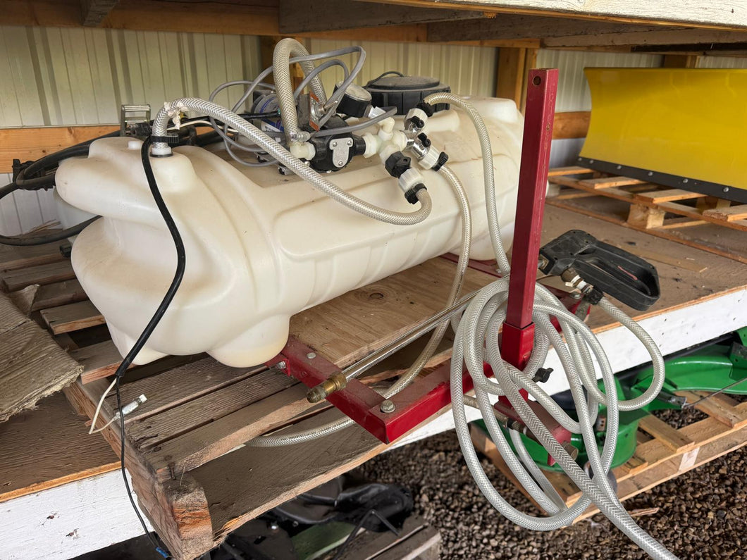 Lawn mower/ quad weed sprayer