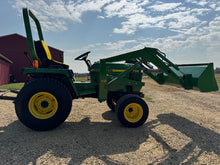 Load image into Gallery viewer, John Deere 755 with loader and bucket
