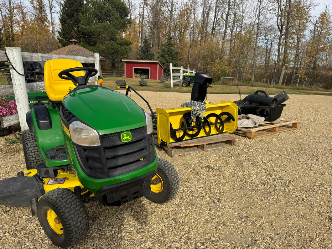 John Deere D140 Acreage package