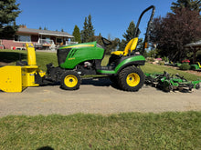 Load image into Gallery viewer, John Deere Compact Tractor 1026R with Snowblower and Mowing Deck
