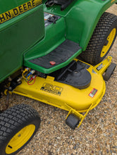 Load image into Gallery viewer, John Deere 455 diesel with snowblower and 60&quot; mowing deck
