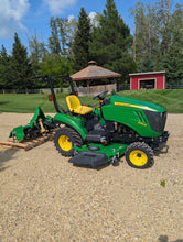 Load image into Gallery viewer, John Deere 1023E with ONLY 60hrs, and 60&quot; mowing deck
