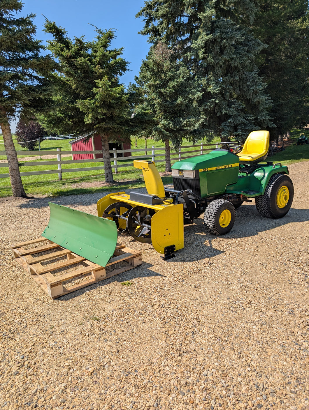 John Deere 445 WINTER package