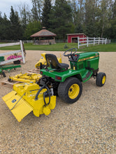 Load image into Gallery viewer, John Deere 318 With hydraulic Rototiller
