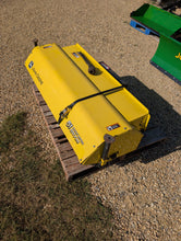Load image into Gallery viewer, John Deere X585 4x4 with front blade and 54&quot; mowing deck

