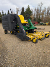Load image into Gallery viewer, John Deere F725 with 48&quot; mowing deck and bagger system
