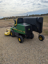Load image into Gallery viewer, John Deere F725 with 48&quot; mowing deck and bagger system
