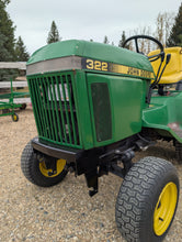 Load image into Gallery viewer, John Deere 322 with hydraulic rototiller
