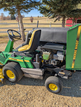 Load image into Gallery viewer, John Deere F725 with 48&quot; mowing deck and bagger system

