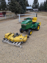 Load image into Gallery viewer, John Deere 320 with rototiller and mowing deck

