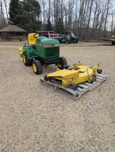 Load image into Gallery viewer, John Deere 320 with rototiller and mowing deck

