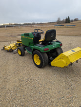 Load image into Gallery viewer, John Deere 320 with rototiller and mowing deck
