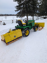 Load image into Gallery viewer, John Deere 316 with Front Blade and Hydraulic rototiller
