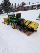 Load image into Gallery viewer, John Deere 316 with Front Blade and Hydraulic rototiller
