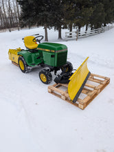 Load image into Gallery viewer, John Deere 316 with Front Blade and Hydraulic rototiller
