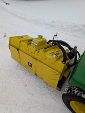 Load image into Gallery viewer, John Deere 316 with Front Blade and Hydraulic rototiller
